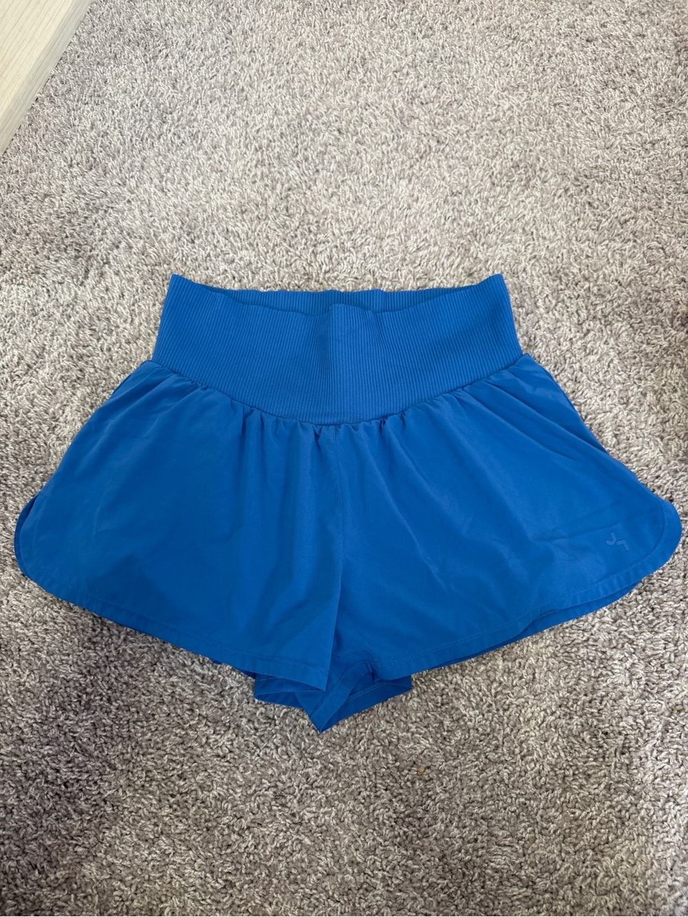 JoyLab Blue Women's Athletic Skort-Style Shorts